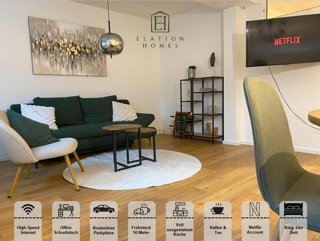 Traumhafte Business & Relax Wohnung Direkt Im Stadtkern Oettingens By Elation Homes Oettingen in Bayern Esterno foto